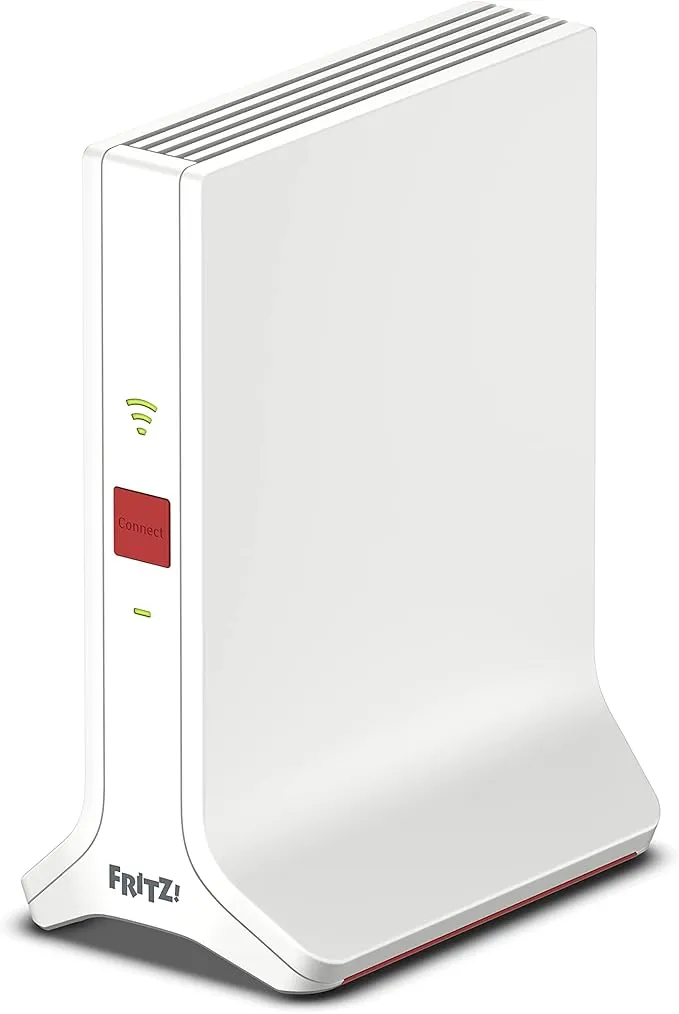 FRITZ!Repeater 3000 AX für leistungsstarkes WLAN Mesh mit Wi-Fi 6 im modernen Design.