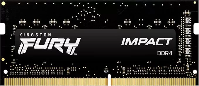 Kingston Fury Impact DDR4-3200 CL20 16GB SODIMM Kit für Laptop, NAS und Homelab