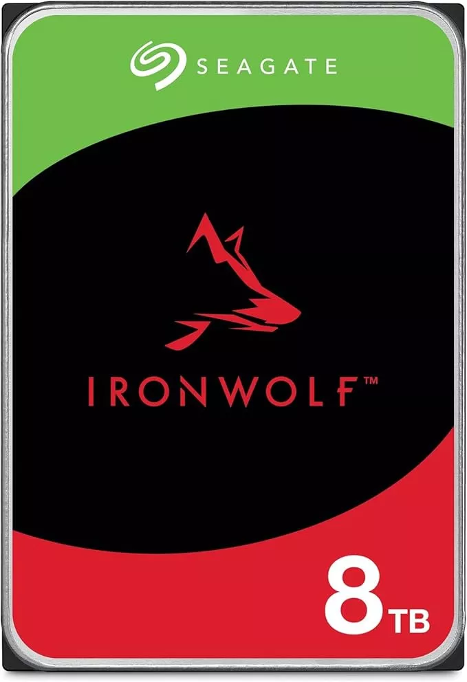 Seagate IronWolf 8 Terrabyte NAS HDD für NAS, Server, Homelab